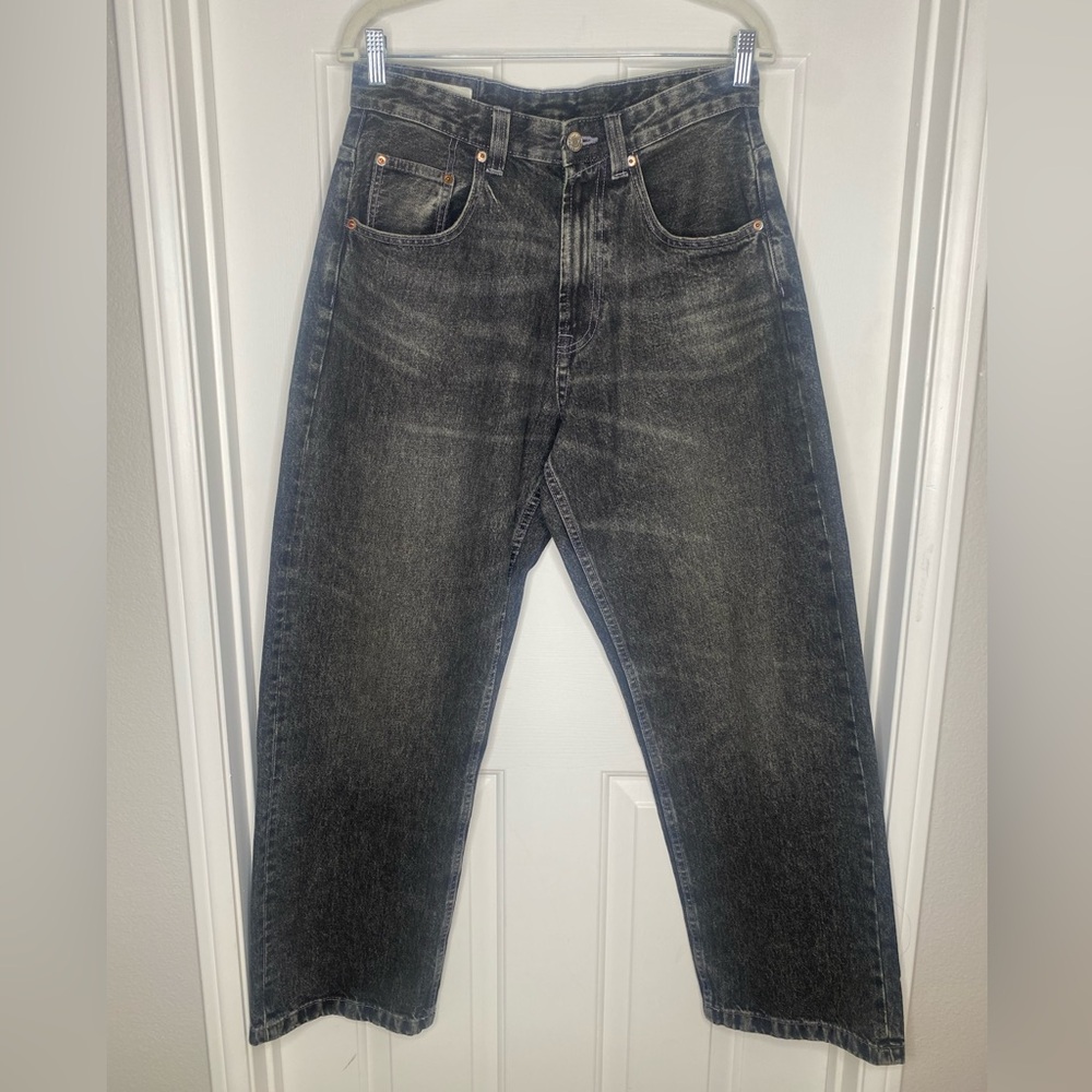 Zara Baggy Black Jeans